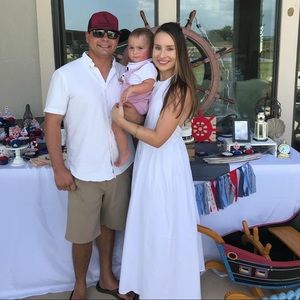 White, Backless Zara Dress